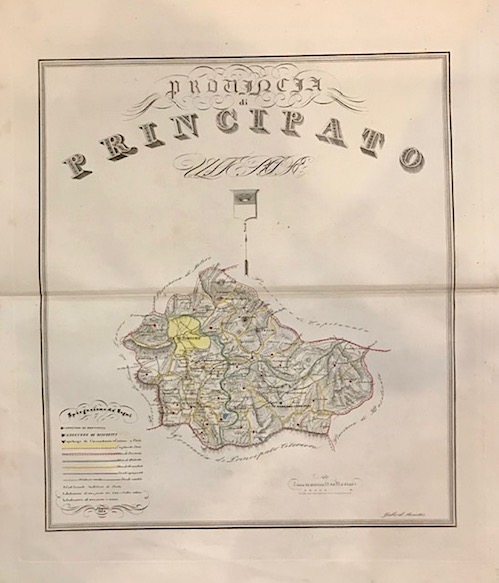 De Sanctis Gabriello Provincia di Principato ulteriore 1856 Napoli